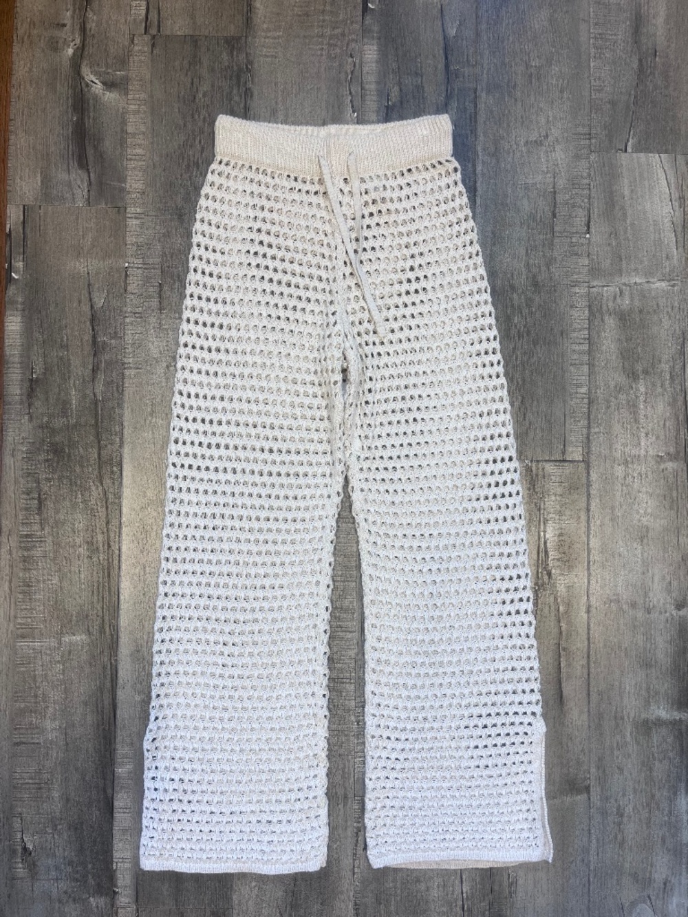aerie by american eagle crochet swim lounge beach pants